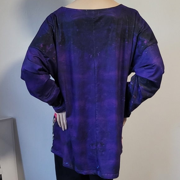 MISSLOOK Vibrant Floral Women's Blouse - Picture 2 of 5